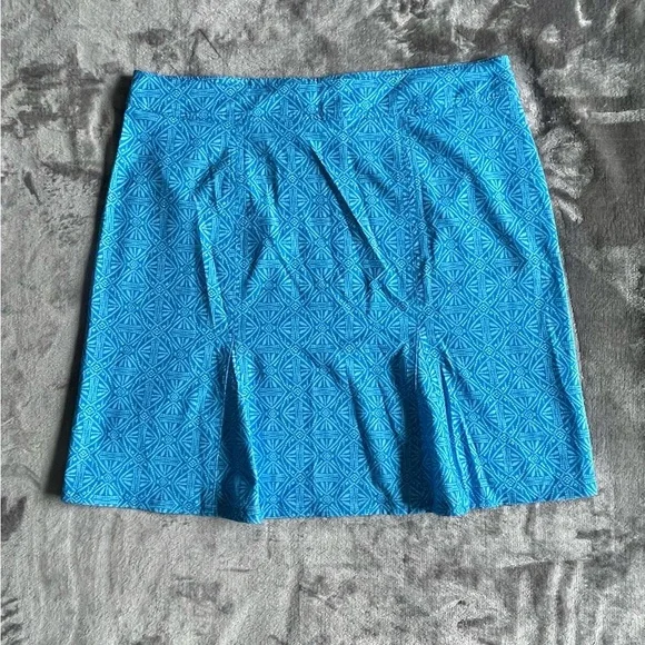 RipSkirt Hawaii Batik Pearl Wrap Skirt Size Large Blue Length 2 UPF 50+ - Picture 6 of 7